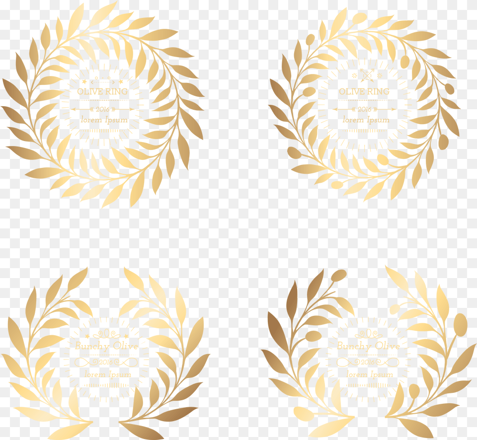Wheat Clipart Olive Branch Gold Olive Leaf Vector, Advertisement, Poster, Pattern, Animal Png