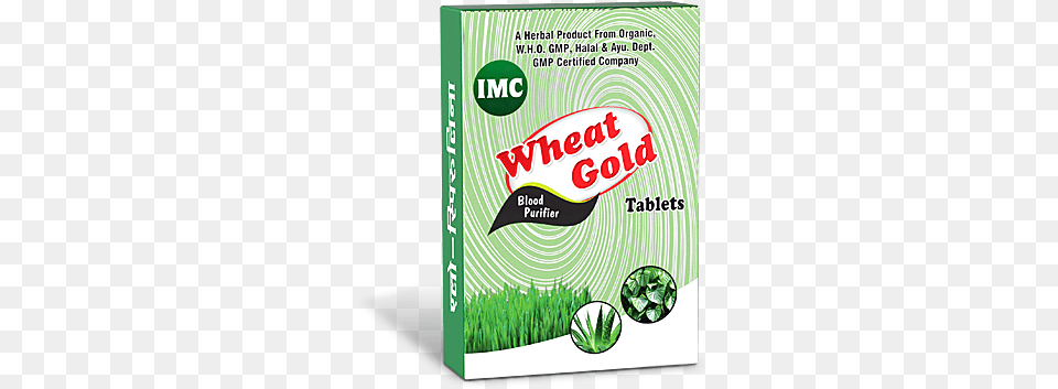 Wheat Gold Tablets Imc, Herbal, Herbs, Plant Free Png Download