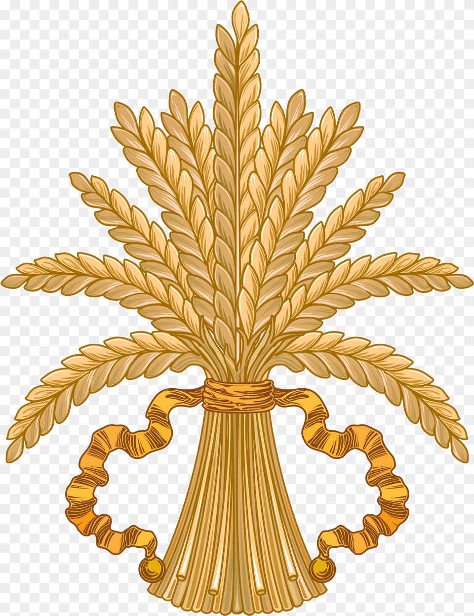 Wheat Grain Vector, Gold, Chandelier, Lamp, Treasure Png
