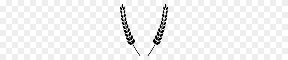 Wheat Icons Noun Project, Gray Png