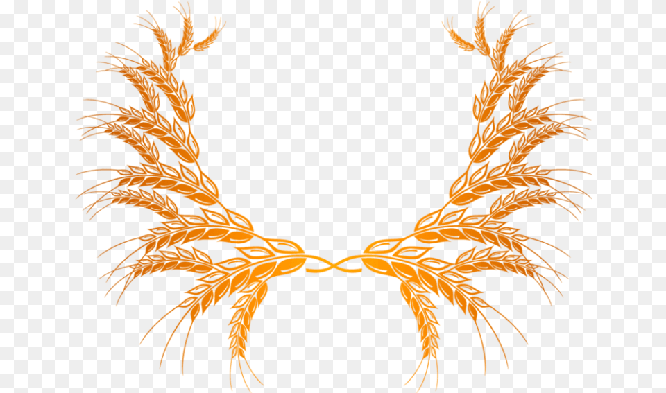 Wheat Vector Clipart Koloski Pshenici, Accessories, Jewelry, Necklace, Emblem Free Png Download
