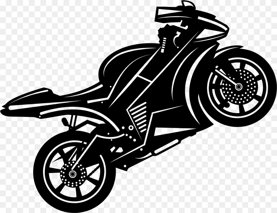Wheel Car Vector Motorcycle Download Image Clipart Vector Motorcycle Download, Gray Png