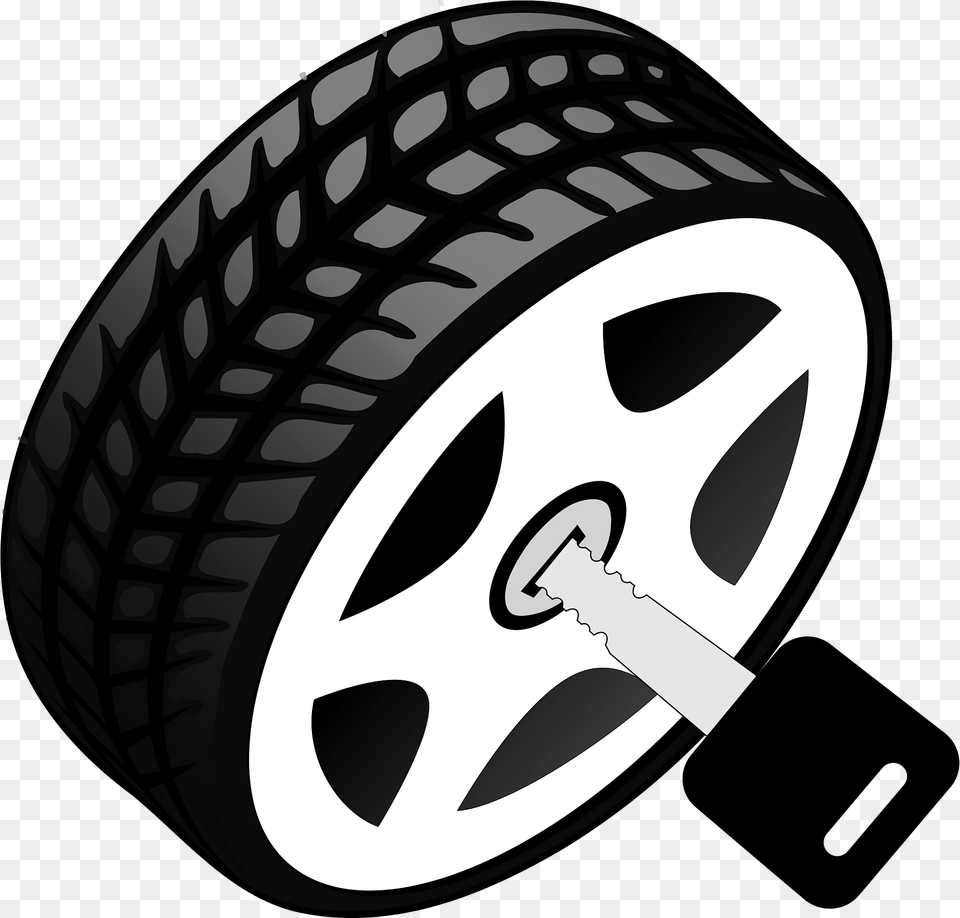 Wheel Clipart, Alloy Wheel, Vehicle, Transportation, Tire Free Png Download
