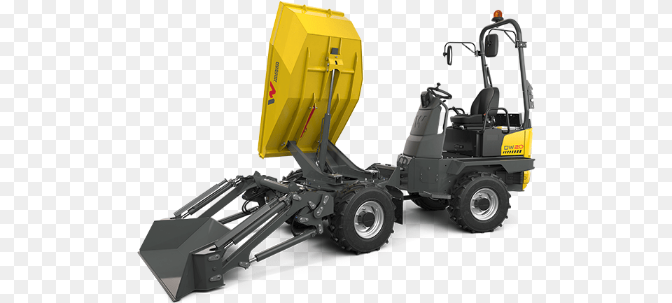 Wheel Dumper Dw20 With Self Loading Device Bulldozer, Machine Free Png