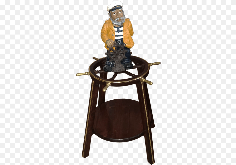 Wheel House End Table, Figurine, Baby, Person, Furniture Png