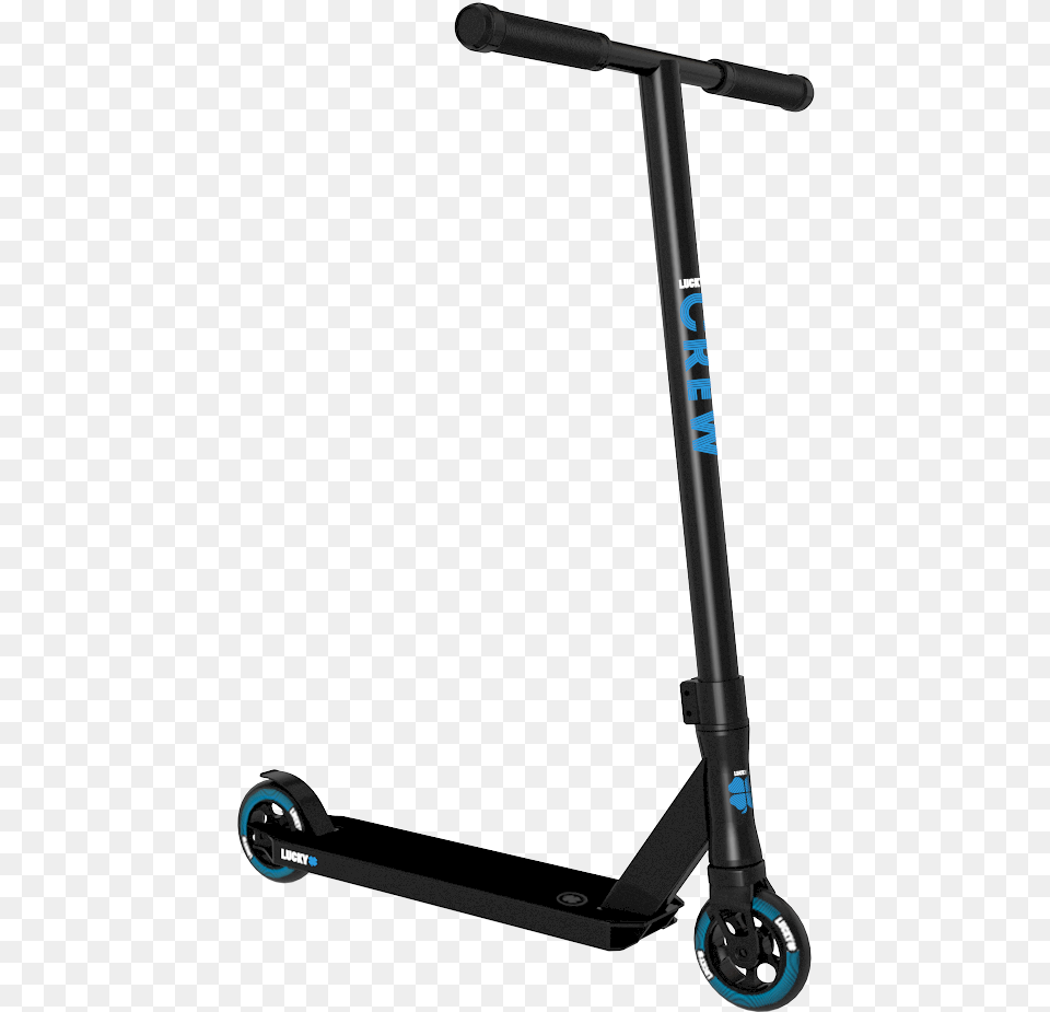 Wheel Kick Scooter Images Hd Black Lucky Crew Scooter, Transportation, Vehicle, E-scooter, Electrical Device Png Image
