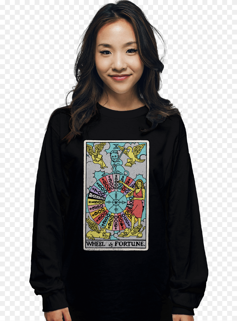 Wheel Of Fortune Girl, Adult, T-shirt, Sleeve, Person Free Png Download
