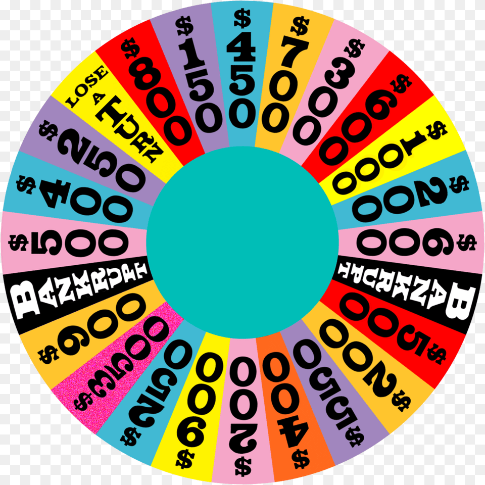 Wheel Of Fortune Layouts, Number, Symbol, Text, Disk Free Png Download