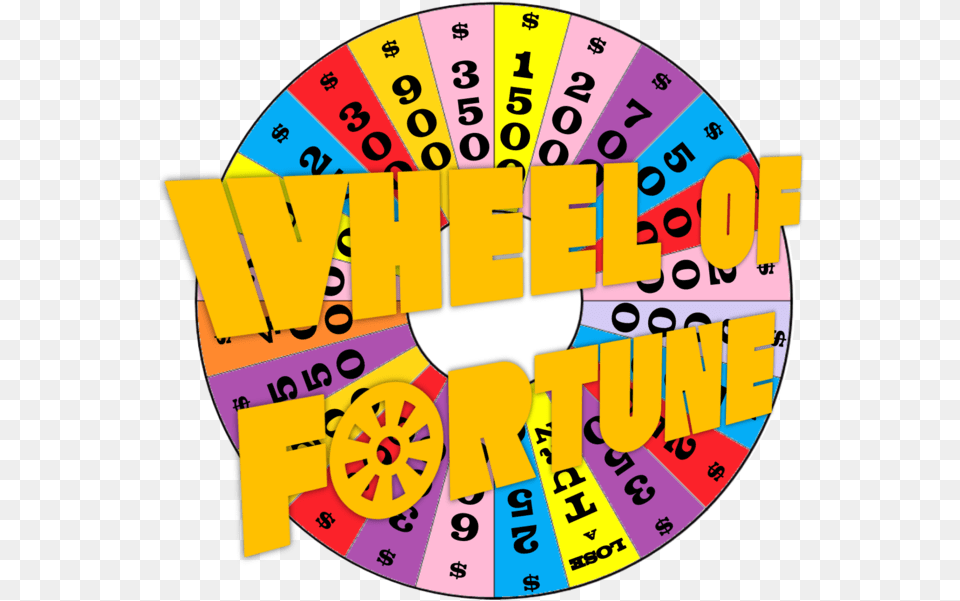 Wheel Of Fortune Logo Wheel Of Fortune, Number, Symbol, Text, Machine Free Png