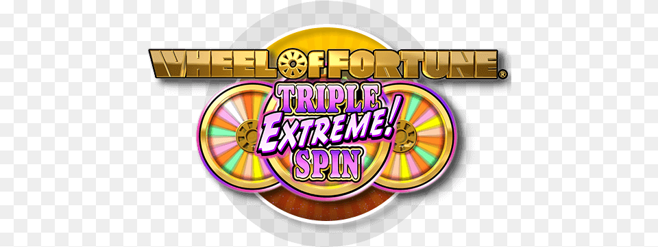 Wheel Of Fortune Logo Wheel Of Fortune Triple Extreme Spin, Disk, Gambling, Game, Slot Png