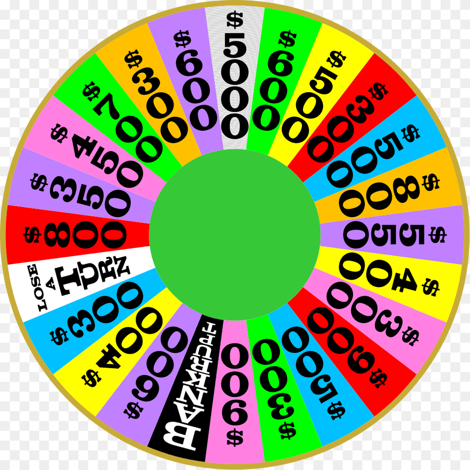 Wheel Of Fortune Round 4 Wheel, Number, Symbol, Text, Disk Png