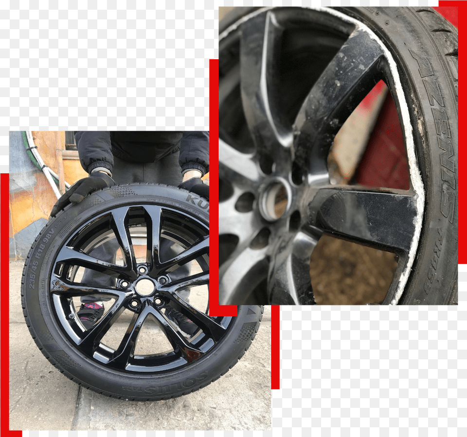 Wheel Repair Before And After Rim Repair Before And After, Tire, Transportation, Vehicle, Machine Png Image