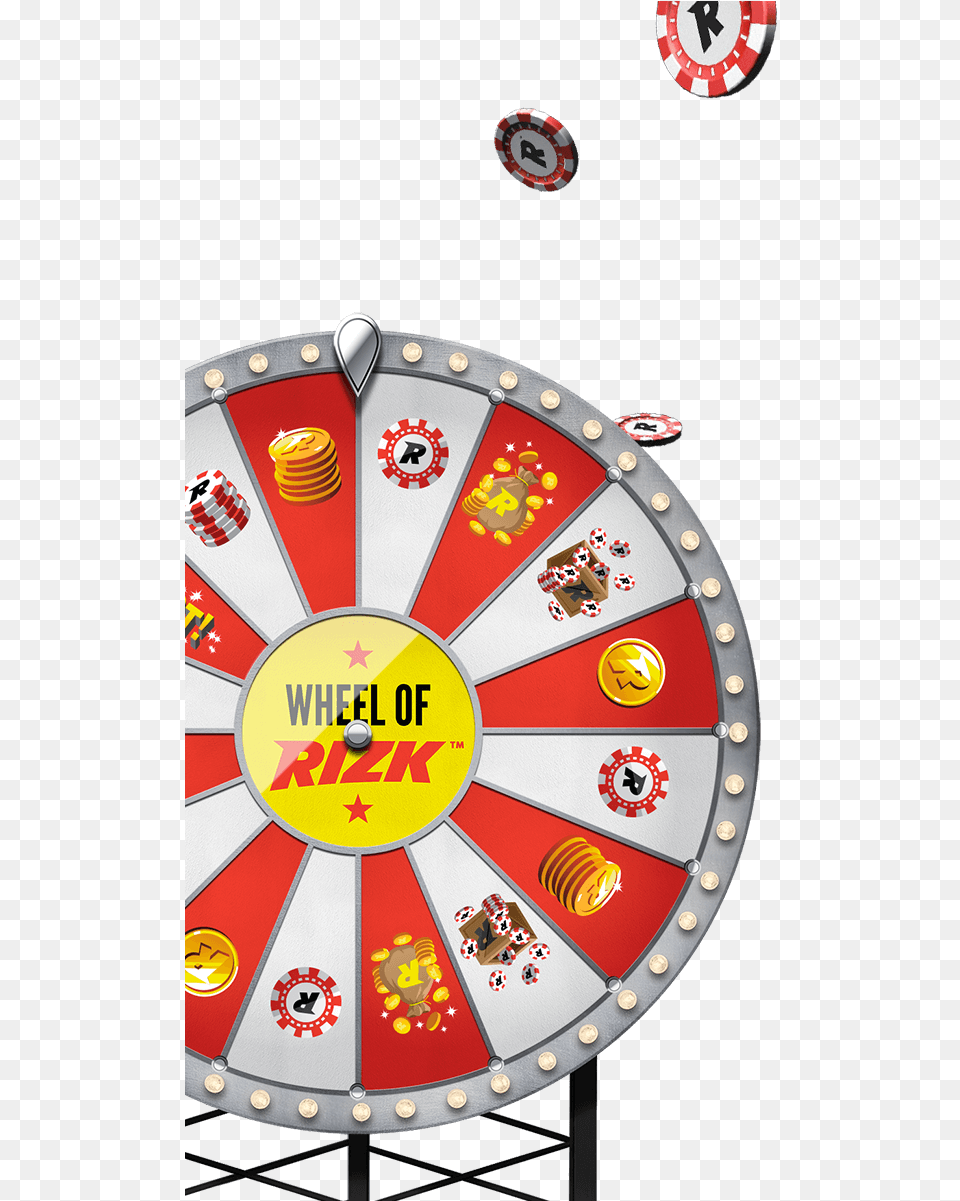 Wheel Rizk Casino, Game, Gambling Free Png Download