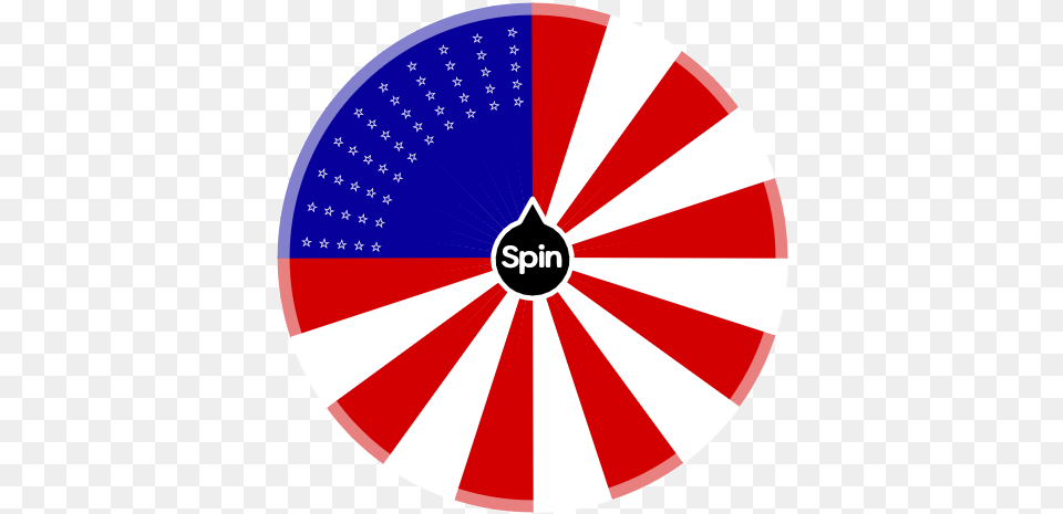 Wheel Stars Or Stripes Spin The App Spinning Wheel 1 100, Flag Free Png