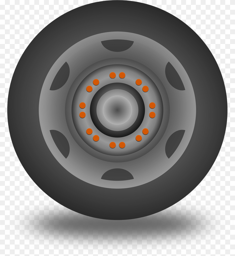 Wheel With Hubcap Clipart, Alloy Wheel, Vehicle, Transportation, Tire Png Image