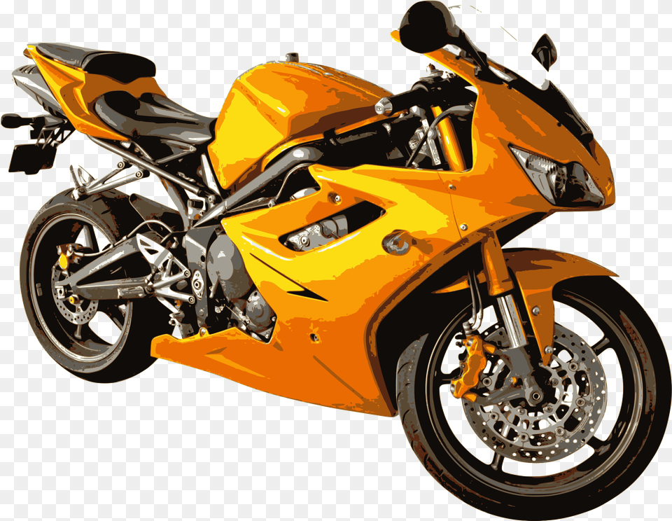 Wheelautomotive Exteriormotor Vehicle Motorbike Clipart, Motorcycle, Transportation, Machine, Spoke Png Image