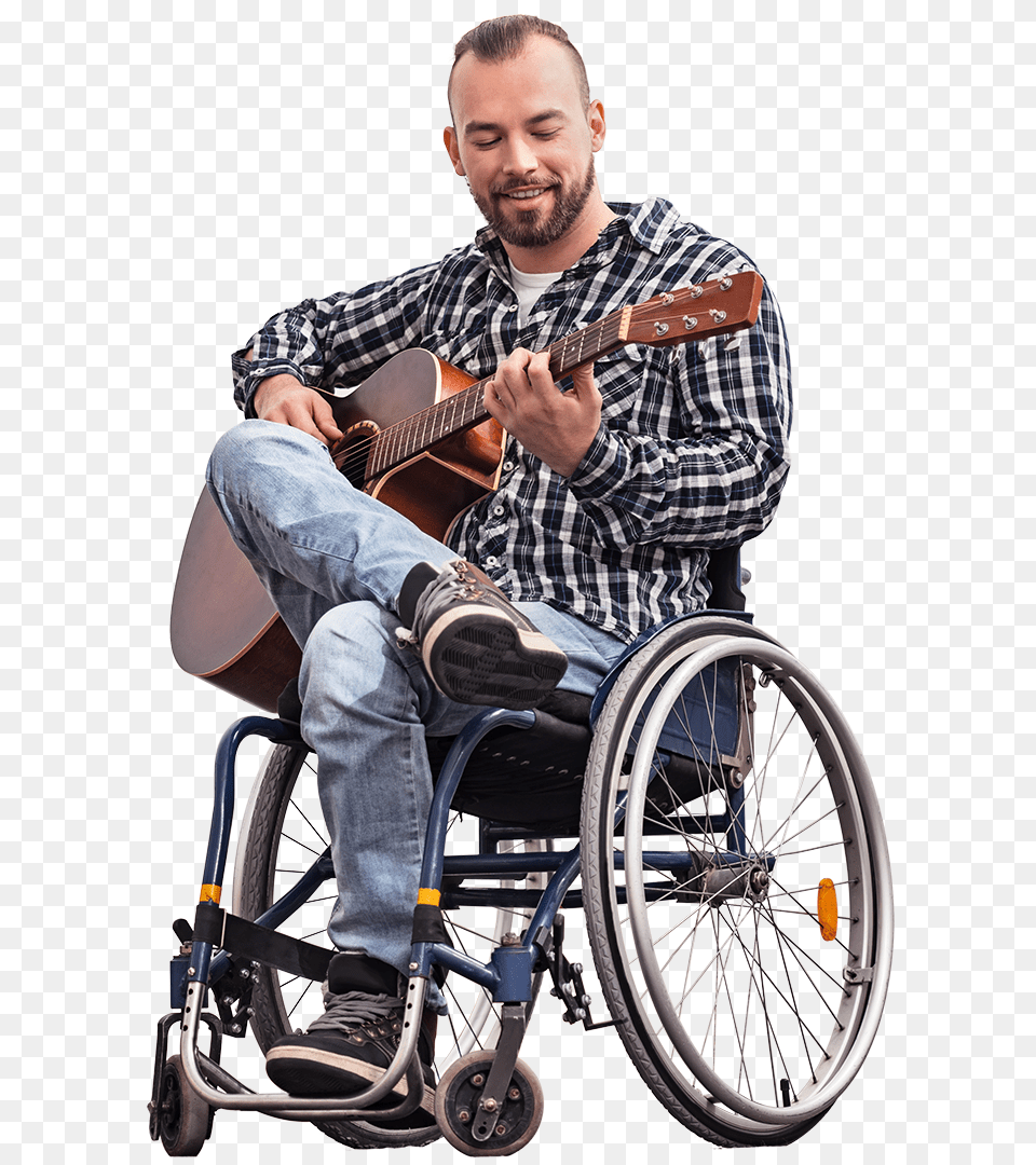 Wheelchair, Furniture, Adult, Person, Man Free Png