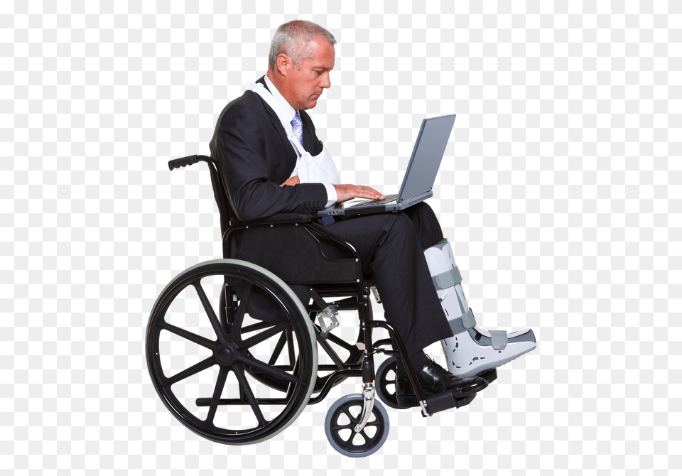 Wheelchair, Adult, Person, Man, Male Png