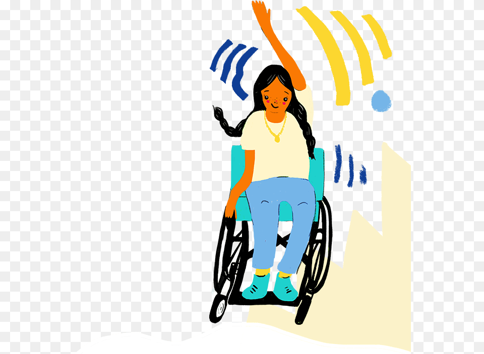 Wheelchair, Chair, Furniture, Person, Face Free Png Download