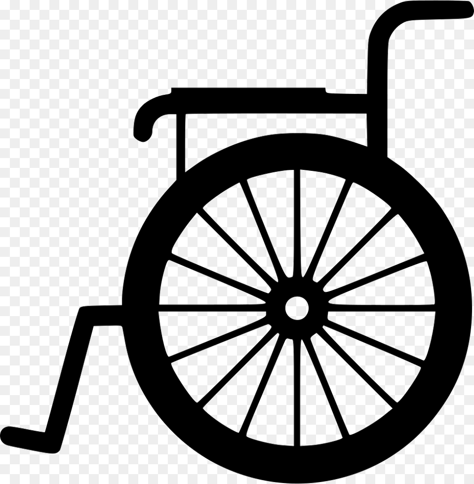 Wheelchair, Chair, Furniture, Machine, Wheel Free Png Download