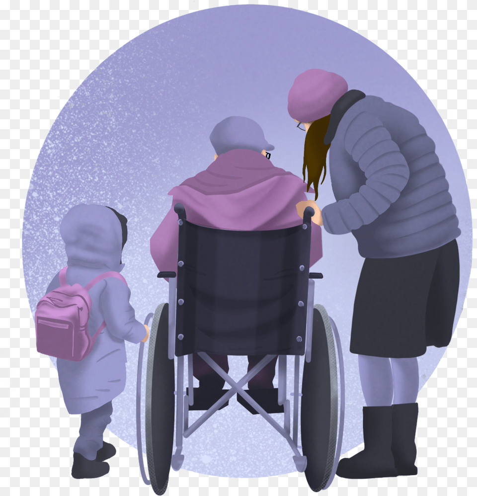 Wheelchair, Furniture, Chair, Person, Baby Free Transparent Png