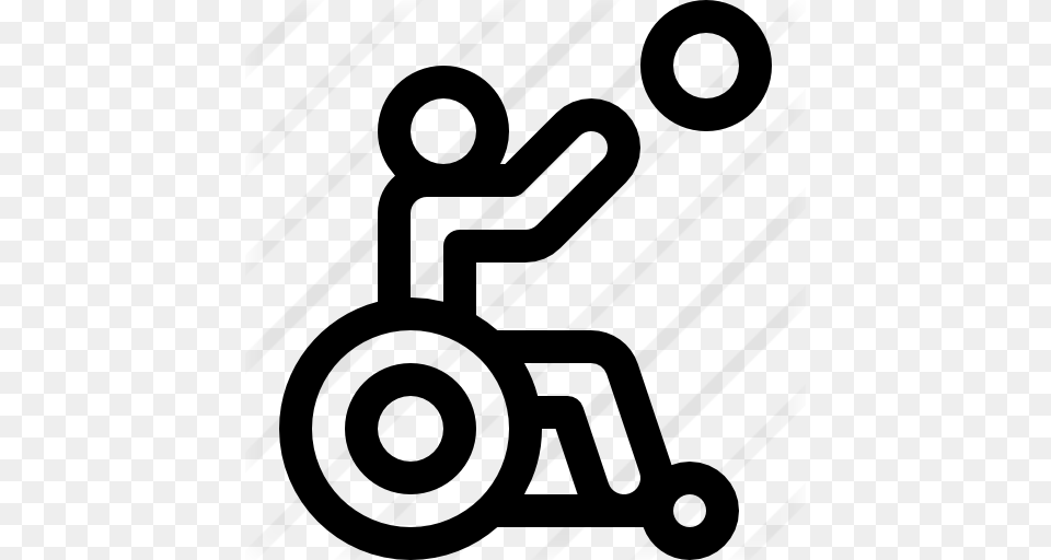 Wheelchair Basketball, Gray Free Transparent Png