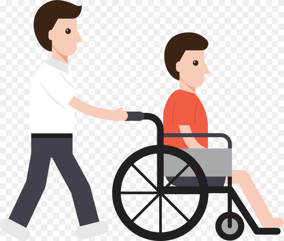 Wheelchair Persons With Disabilities Clipart, Furniture, Chair, Face, Head Free Transparent Png
