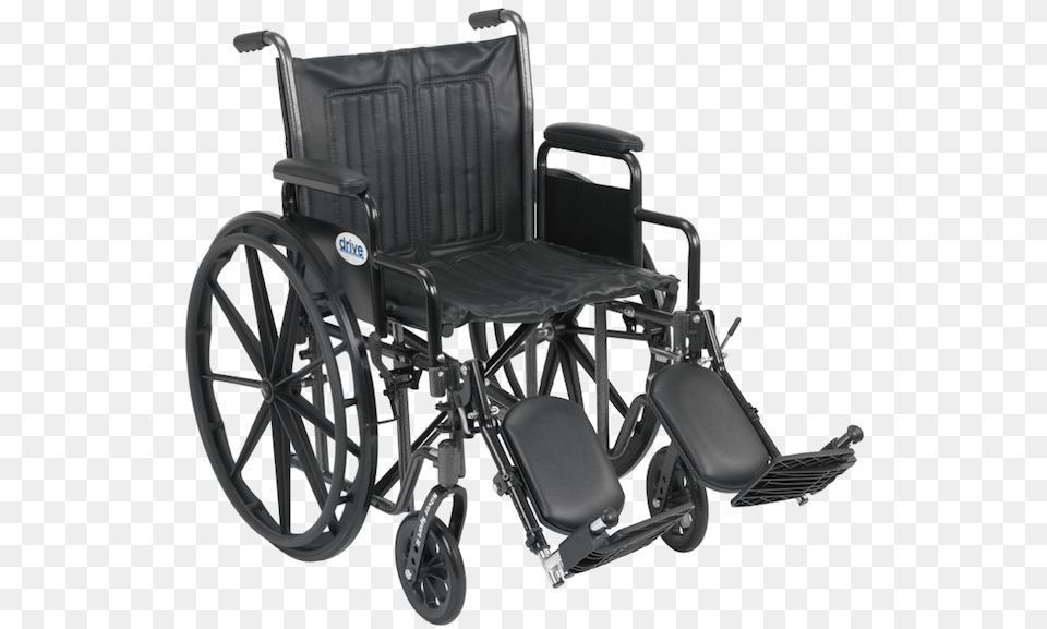 Wheelchair Picture Drive Medical Ssp218dda Elr Silver Sport 2 Wheelchair, Chair, Furniture, Machine, Wheel Png