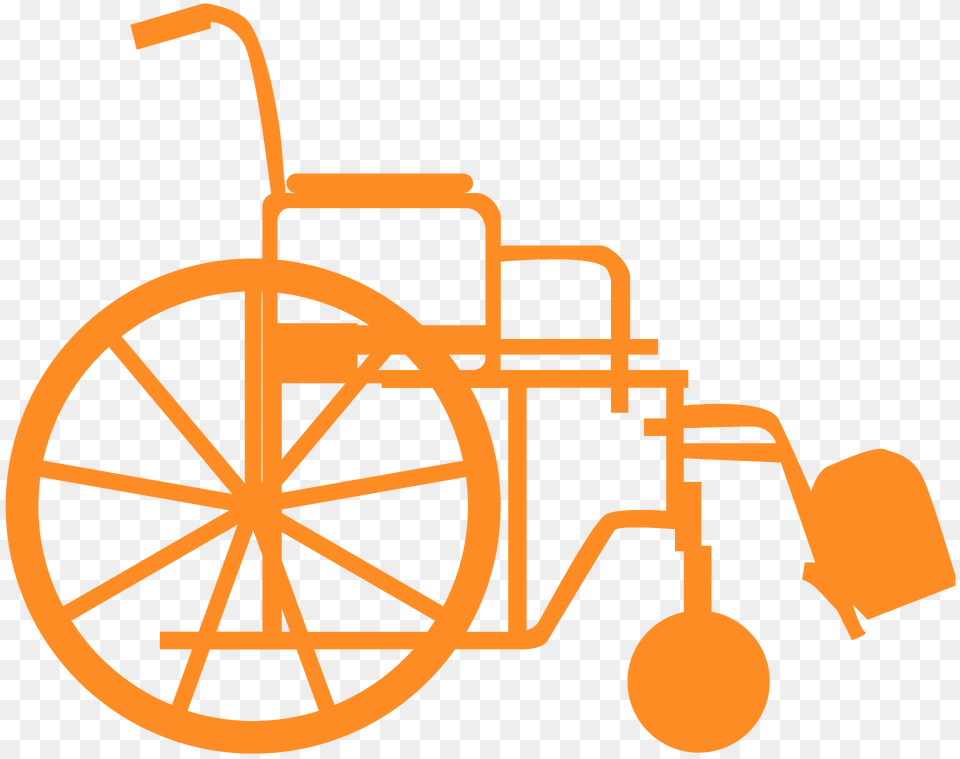 Wheelchair Silhouette, Chair, Furniture, Machine, Wheel Png