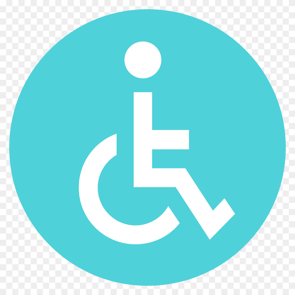 Wheelchair Symbol Emoji Clipart, Sign, Disk, Electronics, Hardware Free Png Download