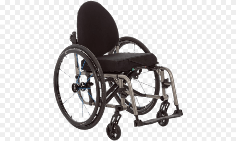Wheelchair With Rounded Back Tilite Titanium Folding Wheelchair, Chair, Furniture, Machine, Wheel Free Transparent Png