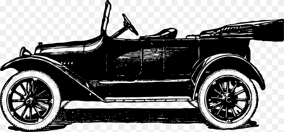 Wheelclassic Carantique Car Chevrolet Four Ninety, Gray Png Image