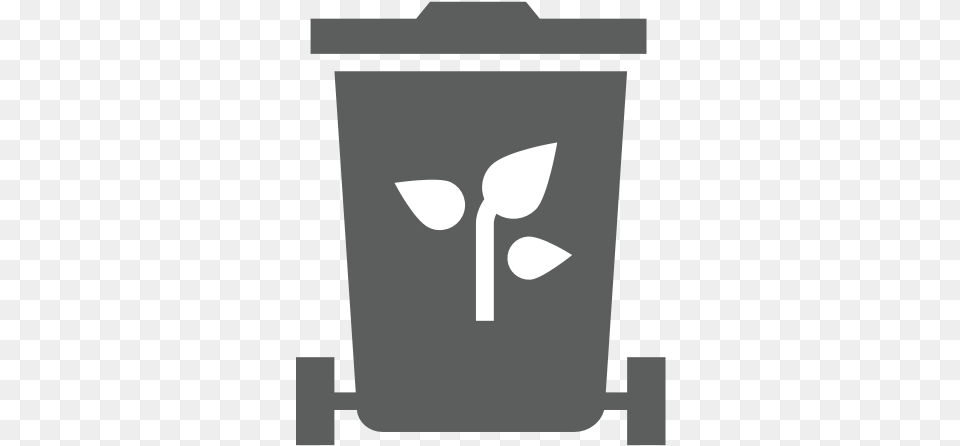 Wheelie Bin Icon, Stencil Png Image