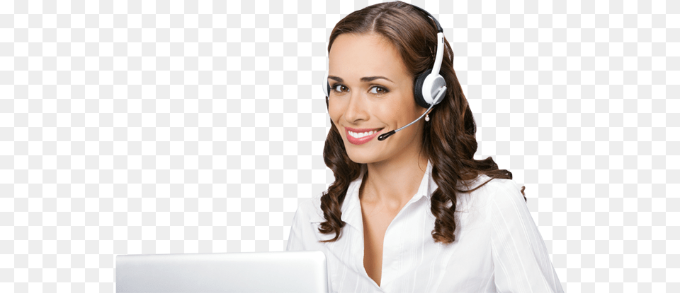 When Employees Contact The Help Desk The Level 1 Technicians Call Center Person, Adult, Woman, Female, Happy Free Png Download