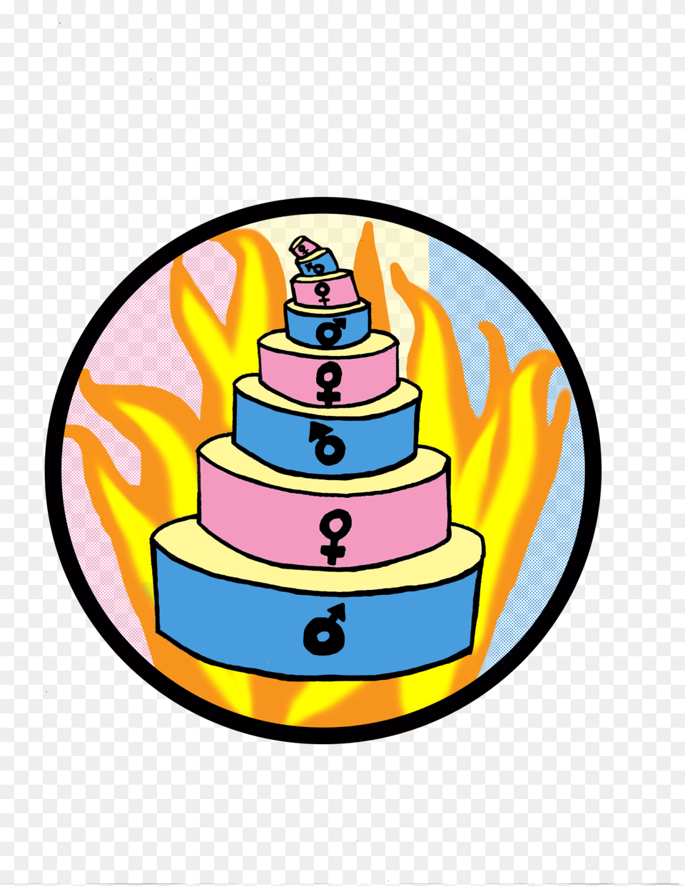 When Gender Reveals Go Wrong Opinion, Cake, Dessert, Food, Birthday Cake Free Png Download