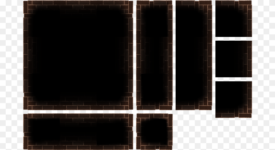 When I Finished The Walls I Made A Wall Crack Overlay Top Down Wall Tiles, Brick, Dungeon, City Png Image