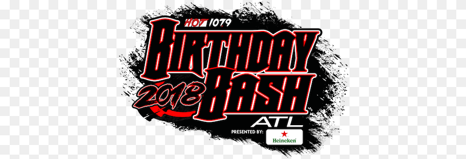 When Is Birthday Bash Atl 2018 Language, Logo, Dynamite, Text, Weapon Free Transparent Png