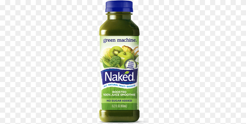 When It Comes To Food Green Is The Way To Go Too Naked Fruit Smoothie, Beverage, Juice, Ketchup, Broccoli Free Transparent Png