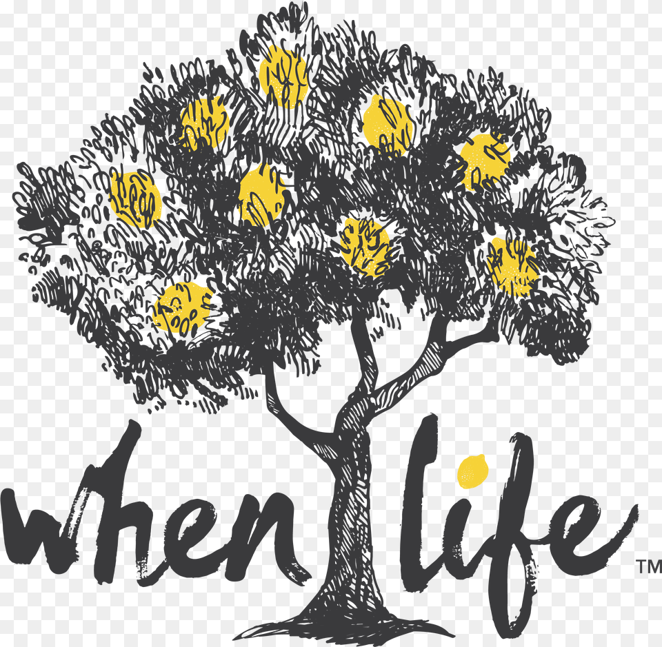 When Life Logo Melinda Bowens Tree Of Illustration, Plant, Art, Drawing, Graphics Free Transparent Png