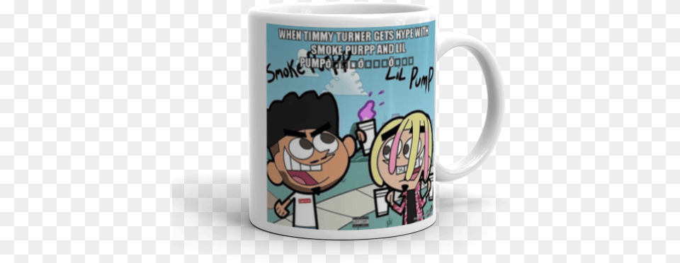 When Timmy Turner Gets Hype With Smoke Purpp And Lil Pump Ok Lil Pump, Cup, Person, Beverage, Coffee Free Transparent Png