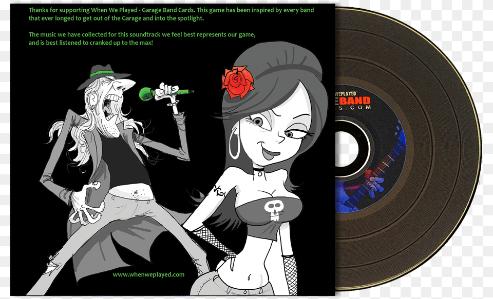 When We Played Soundtrack, Book, Comics, Publication, Adult Free Transparent Png