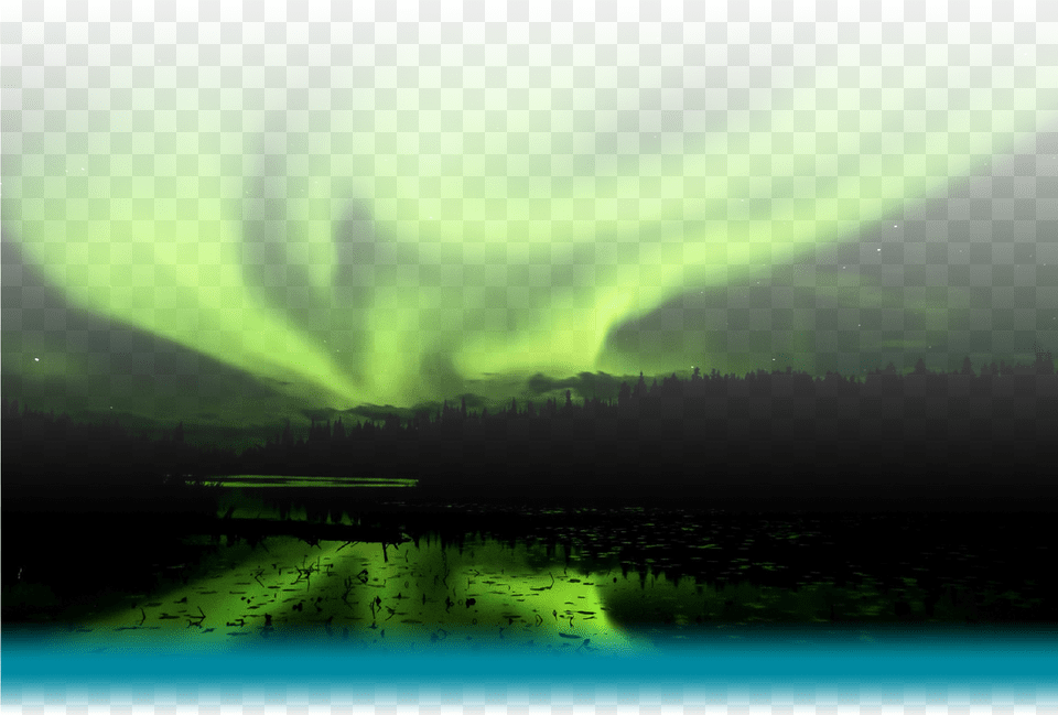 When Where And How To See The Aurora Borealis Bunte Aurora Borealis Himmel Postkarte Postkarte, Nature, Night, Outdoors, Sky Png Image