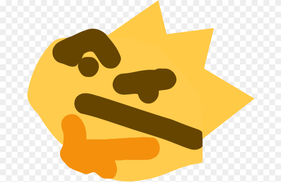 When You Realize All The Power You Have From This Miscommunication Thinking Emoji Meme Free Png