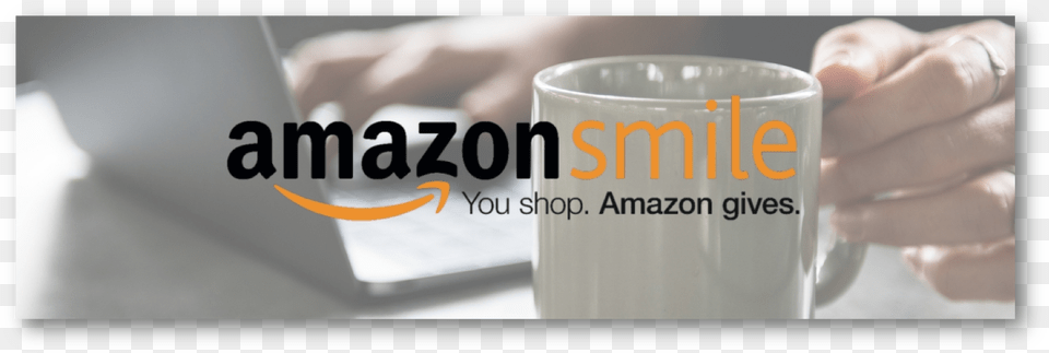 When You Sign Up For Amazon Smile You Can Select Marketplace Amazon Music, Cup, Person, Body Part, Hand Free Png