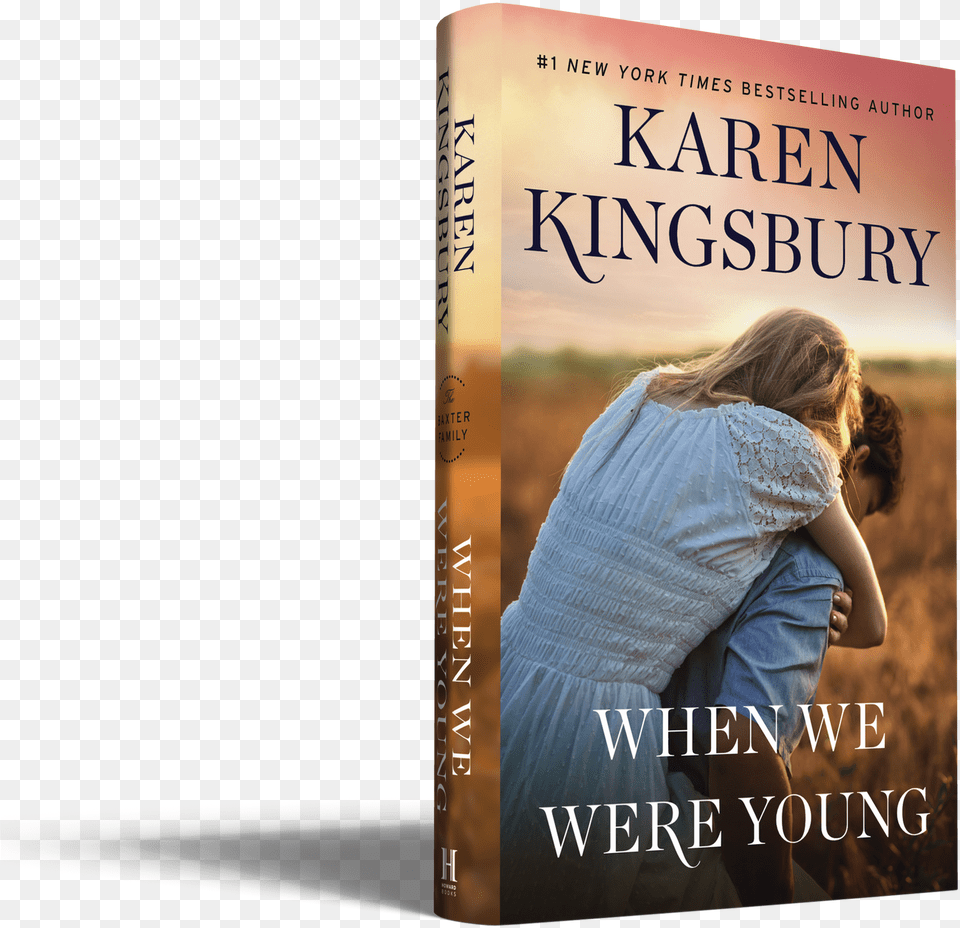 Whenwewereyoung 3d Spine Out We Were Young Karen Kingsbury, Book, Novel, Publication, Adult Png