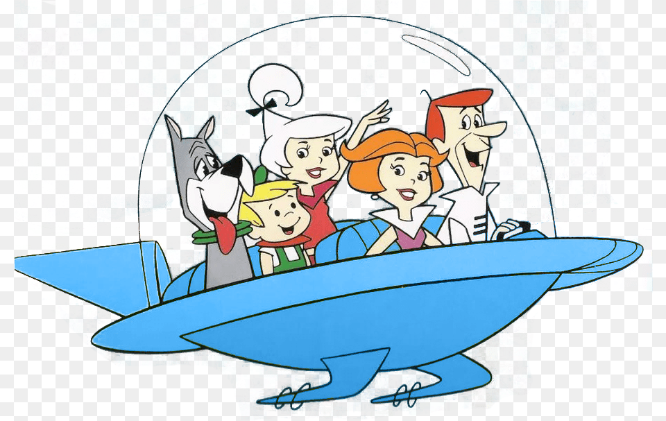 Where Are The Flying Cars Cartoon Flying Car, Book, Publication, Comics, Art Free Png Download