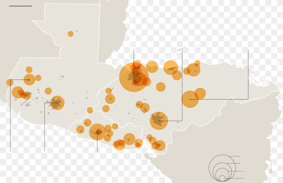Where Are The Migrant Children Coming From Child, Chart, Plot, Map, White Board Png