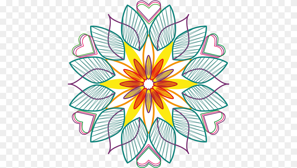 Where Does The Mandala Come Into This Well The 39tree Love, Art, Dahlia, Floral Design, Flower Png Image