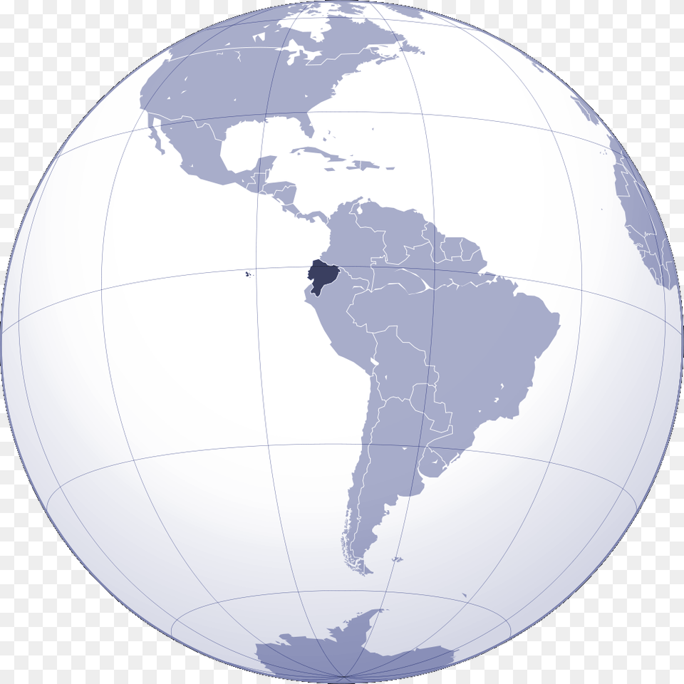 Where Is Ecuador Located Latin America, Astronomy, Outer Space, Planet, Globe Free Transparent Png
