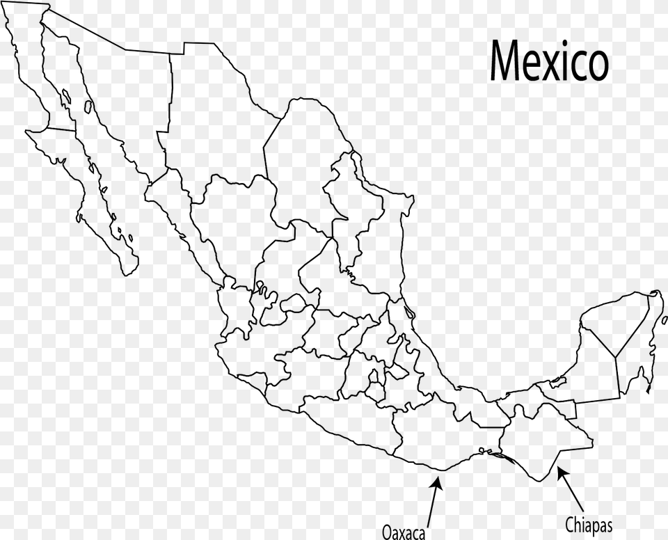 Where Is Marimba Band Music From Mapa Mexico En Blanco, Gray Png Image